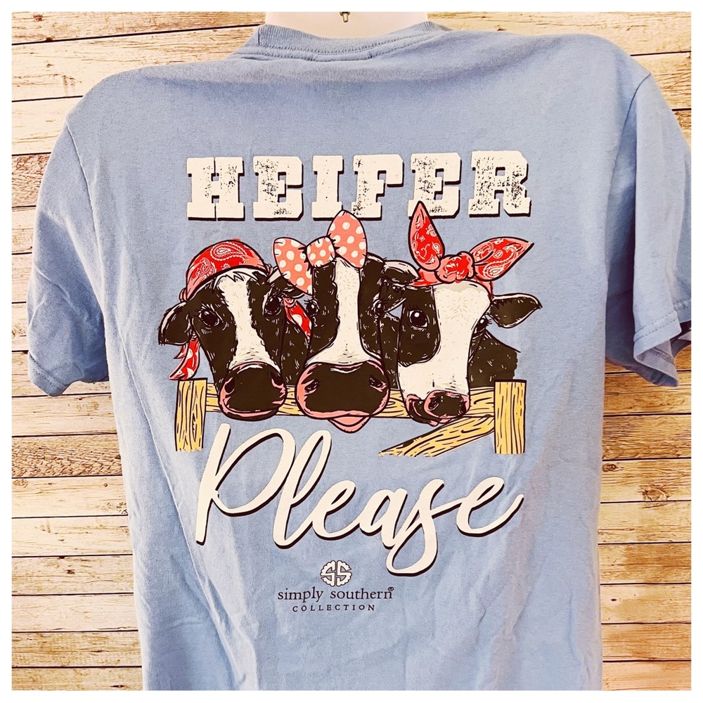 Simply Southern Blue Logo Tee